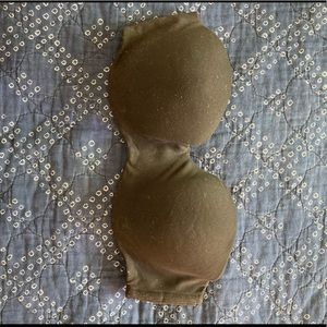 Victoria’s Secret black strapless bra